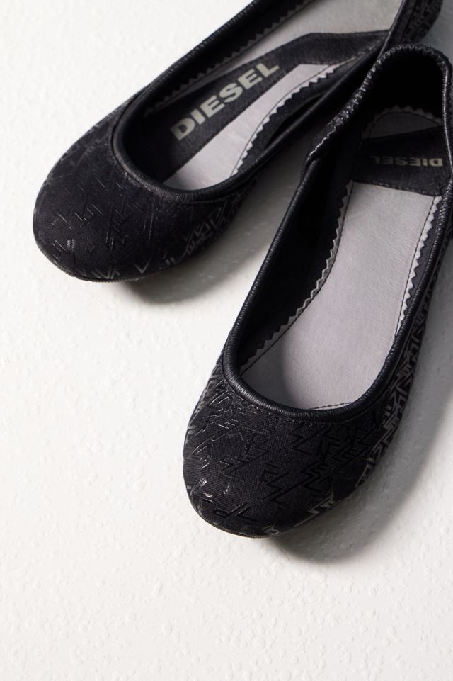 Urban Renewal One-Of-A-Kind Diesel Black Ballet Pumps  #1