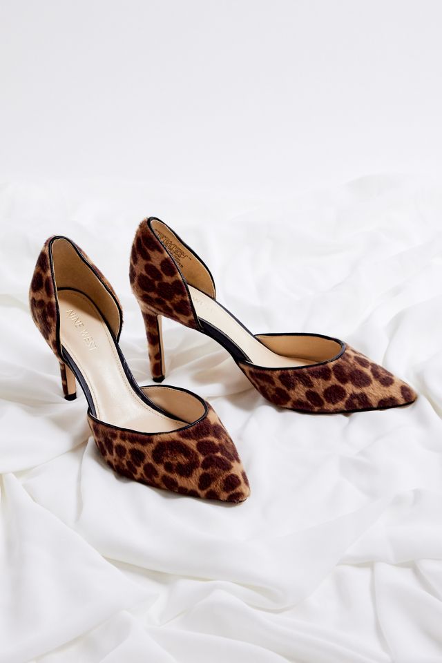 Nine west leopard pumps hotsell