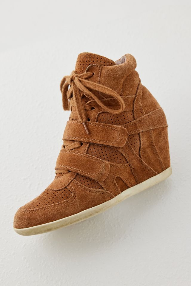 Urban Renewal One-Of-A-Kind Tan Ash Wedge Trainers #1
