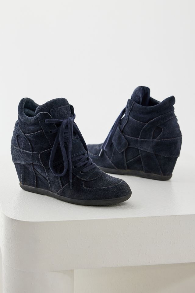 Urban Renewal One-Of-A-Kind Black Ash Wedge Trainers #1