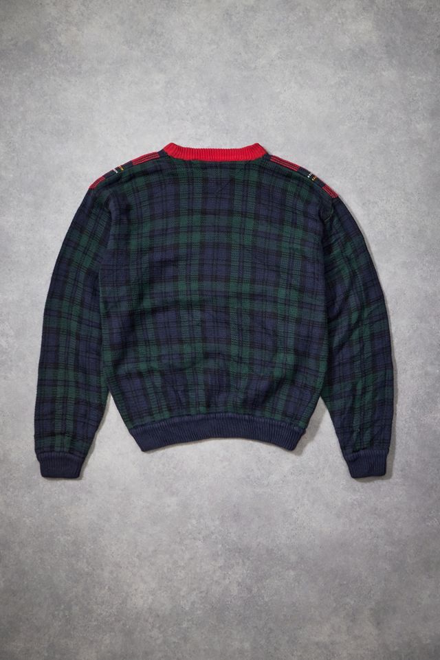 Urban Renewal One-Of-A-Kind Tommy Hilfiger Tartan Jumper #2