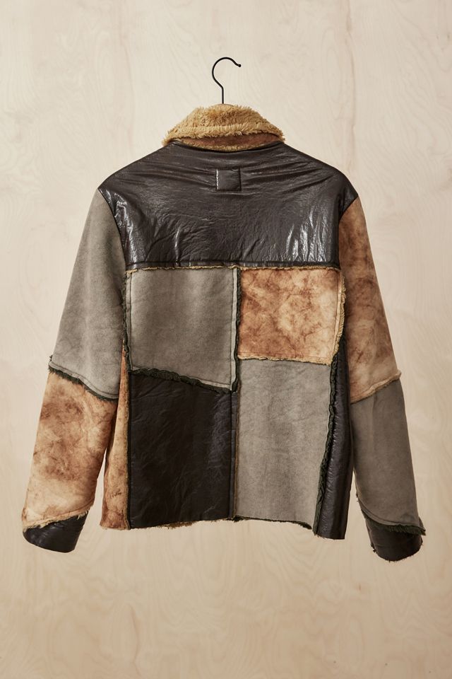 Giacca Patchwork In Pelle Unica Nel Suo Genere Urban Renewal #2