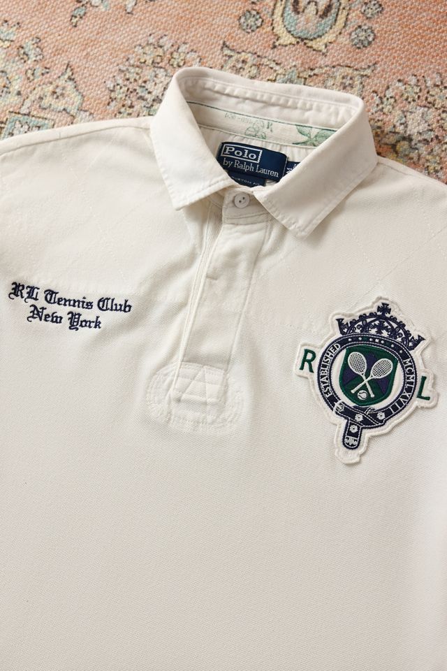 Urban Renewal One-Of-A-Kind Ralph Lauren White Polo Shirt #1