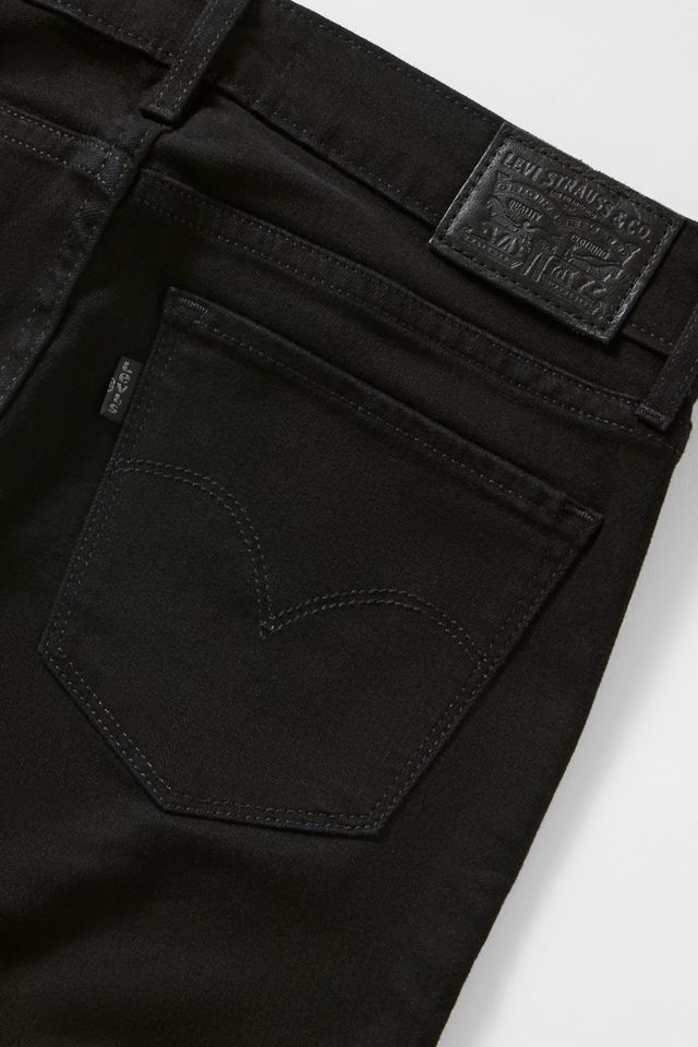 Urban Renewal One-Of-A-Kind Levi's Black Skinny Jeans #1