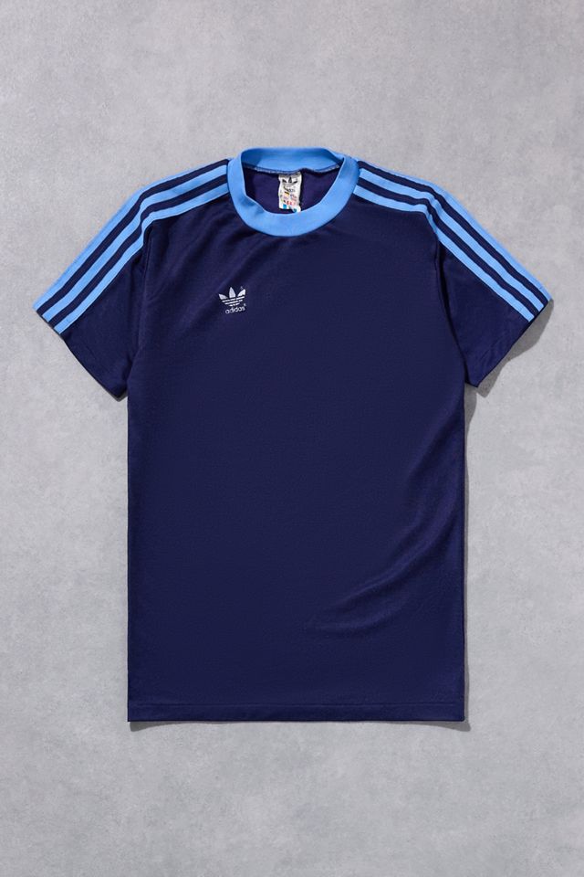Urban Renewal One-Of-A-Kind adidas Navy Cali T-Shirt #1