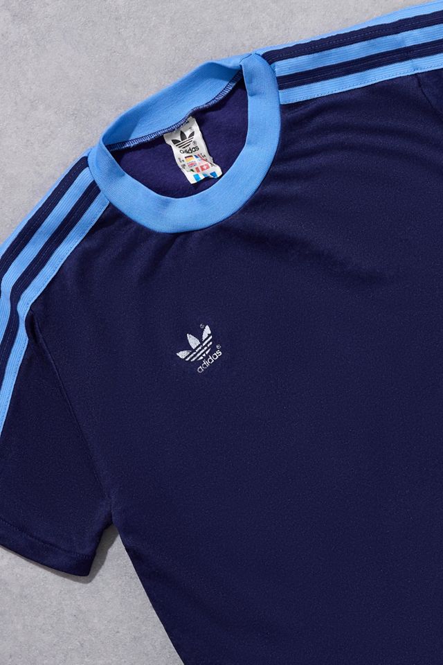Urban Renewal One-Of-A-Kind adidas Navy Cali T-Shirt #2