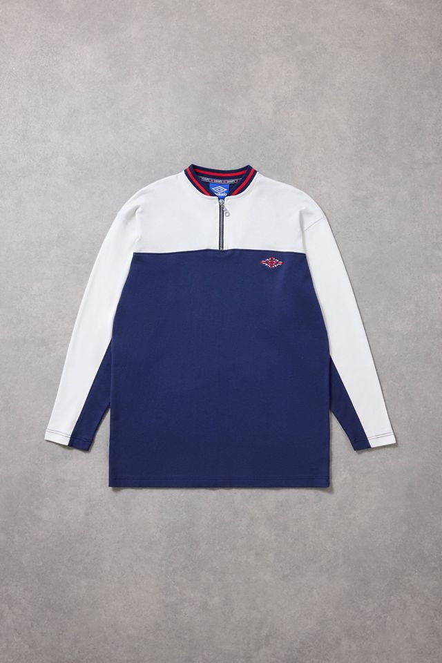 Urban Renewal One-Of-A-Kind Umbro Union Jack Quarter Zip