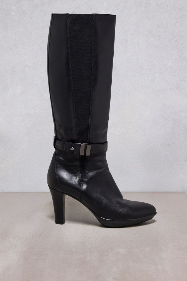 Urban Renewal One-Of-A-Kind Black Italian Leather Boots #2