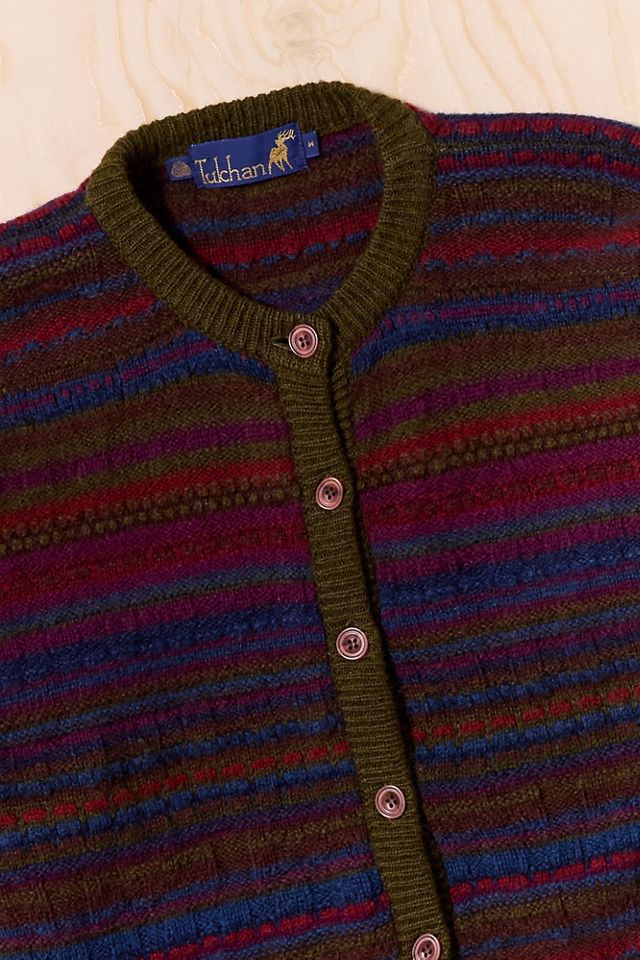 Urban Renewal One-Of-A-Kind Tulchan Stripe Knit Cardigan #1