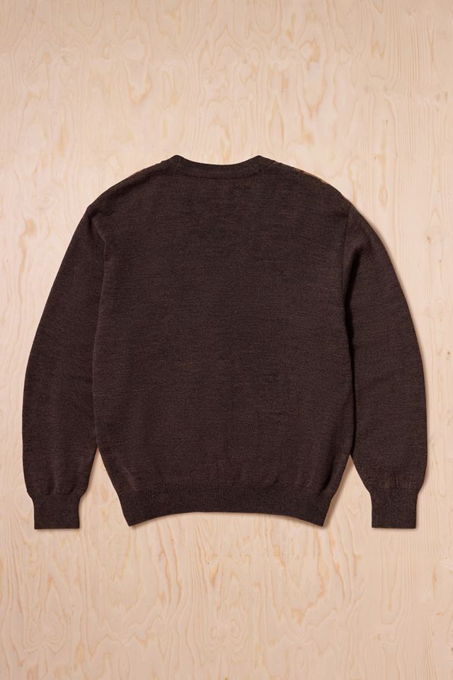 Urban Renewal One-Of-A-Kind Parkland Brown Stripe Knit Cardigan #2