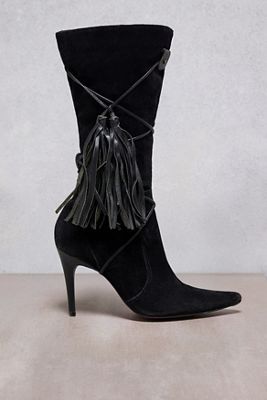 Urban Renewal One-Of-A-Kind Faith Tassel Heeled Boots