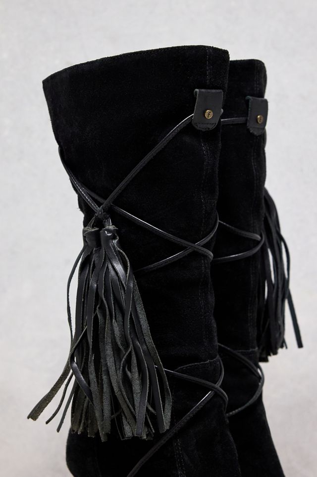 Urban Renewal One-Of-A-Kind Faith Tassel Heeled Boots #1