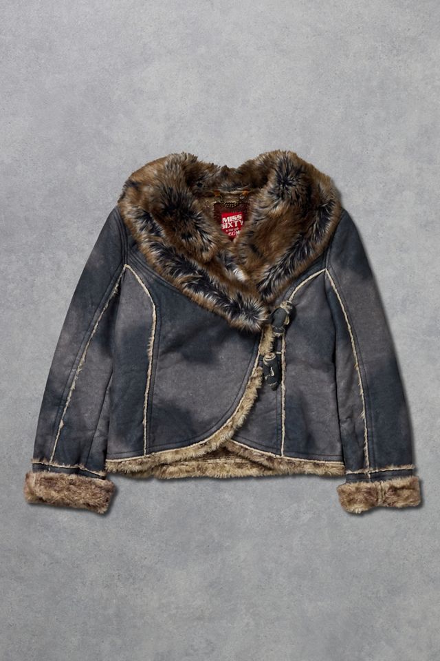 Urban Renewal One-Of-A-Kind Miss Sixty Shearling Jacket
