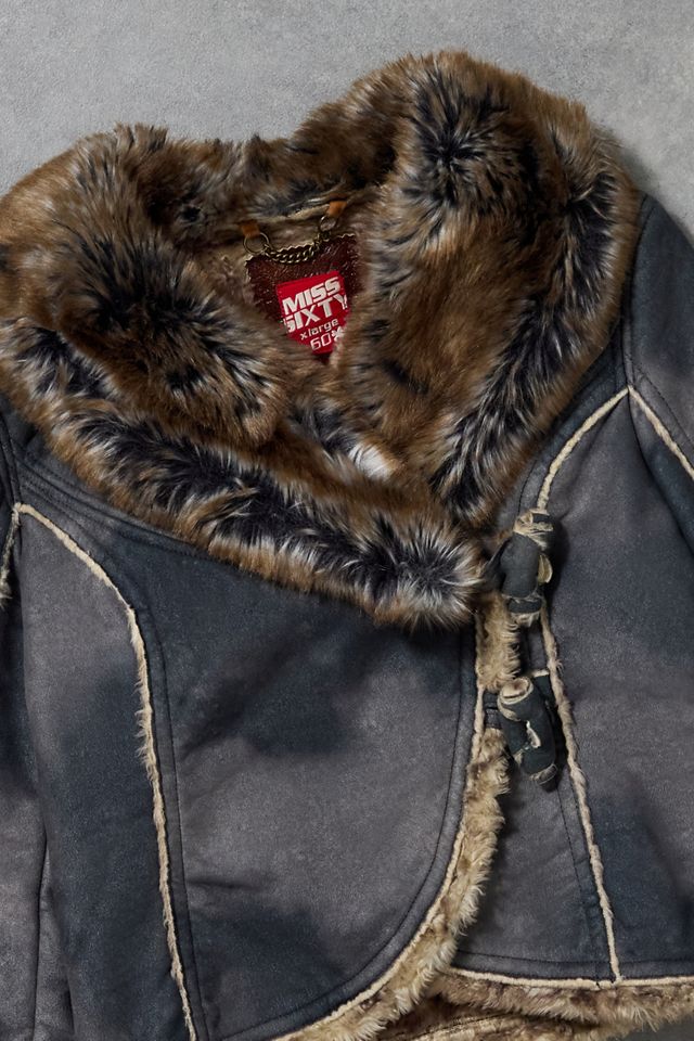 Urban Renewal One-Of-A-Kind Miss Sixty Shearling Jacket #1