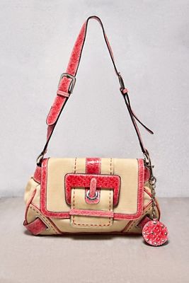 Urban Renewal One-Of-A-Kind Guess Red Trim Bag