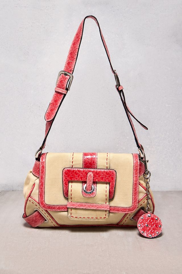 Urban Renewal One-Of-A-Kind Guess Red Trim Bag