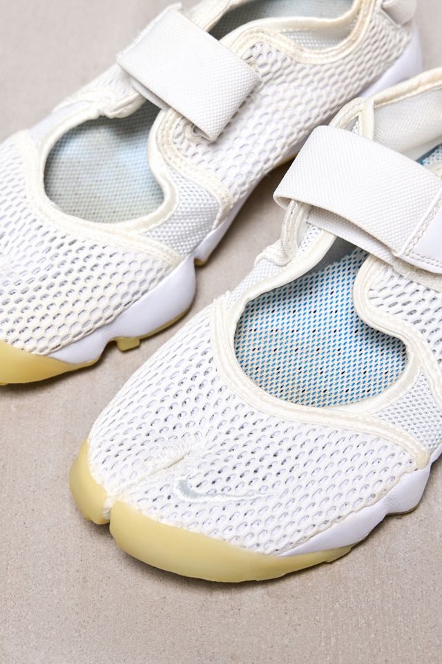Urban Renewal One-Of-A-Kind White Nike Air Rift 2 Trainers #1