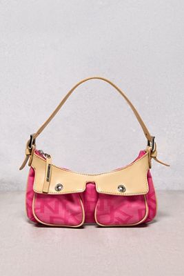 Urban Renewal One-Of-A-Kind DKNY Pink Monogram Bag