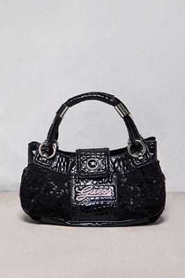 Urban Renewal One-Of-A-Kind Guess Black Handbag