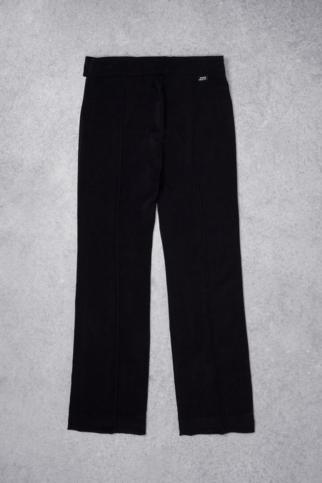 Urban Renewal One-Of-A-Kind Miss Sixty Black Flare Buckled Trousers #4