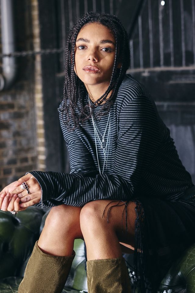 Urban Renewal One-Of-A-Kind AllSaints Stripe Long Sleeve T-Shirt #1