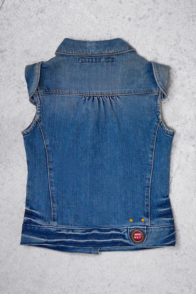 Urban Renewal One-Of-A-Kind Miss Sixty Denim Waistcoat #4