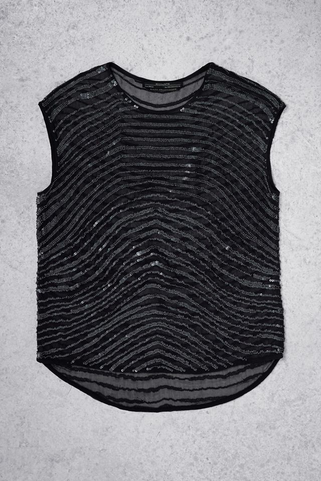 Urban Renewal One-Of-A-Kind AllSaints Sequin Batwing Top #2