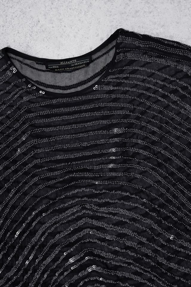 Urban Renewal One-Of-A-Kind AllSaints Sequin Batwing Top #3