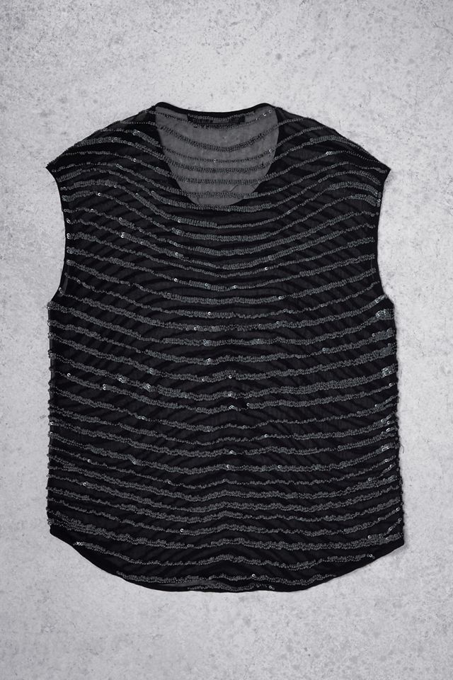 Urban Renewal One-Of-A-Kind AllSaints Sequin Batwing Top #4
