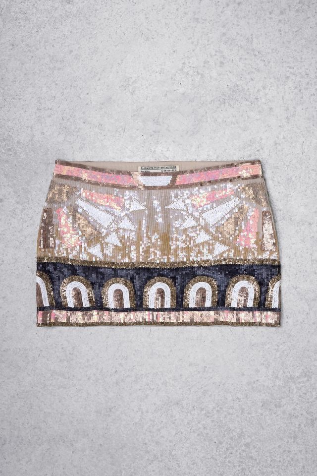 Urban Renewal One-Of-A-Kind AllSaints Embellished Sequin Skirt #2