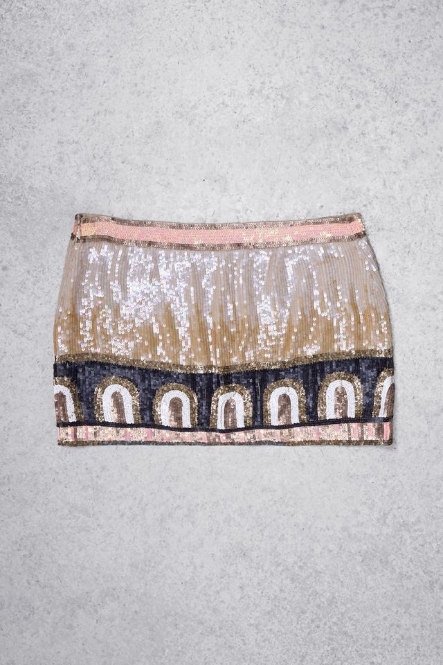 Urban Renewal One-Of-A-Kind AllSaints Embellished Sequin Skirt #4