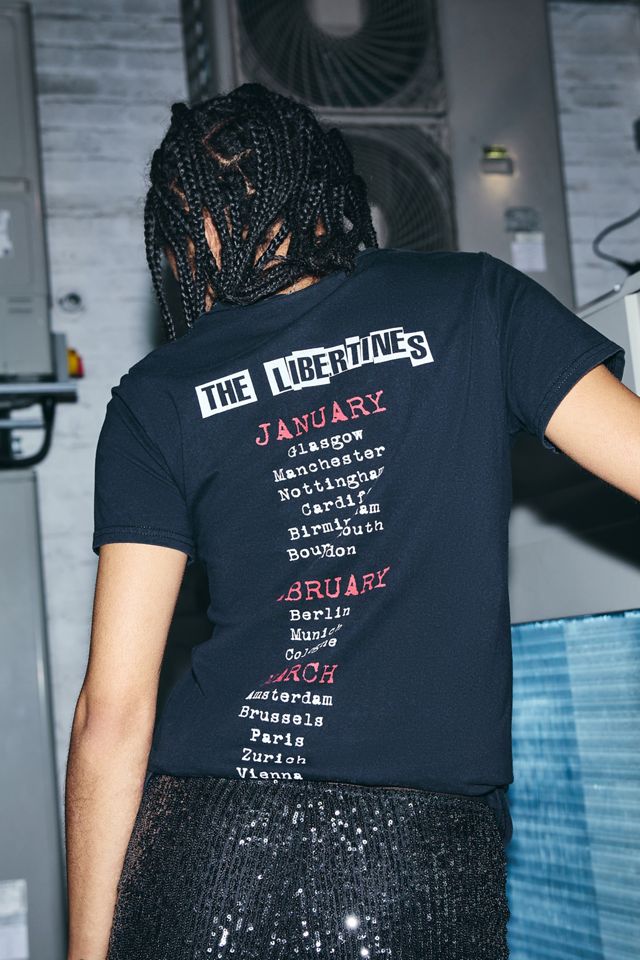Urban Renewal One-Of-A-Kind The Libertines Official 2016 Tour T-Shirt #1