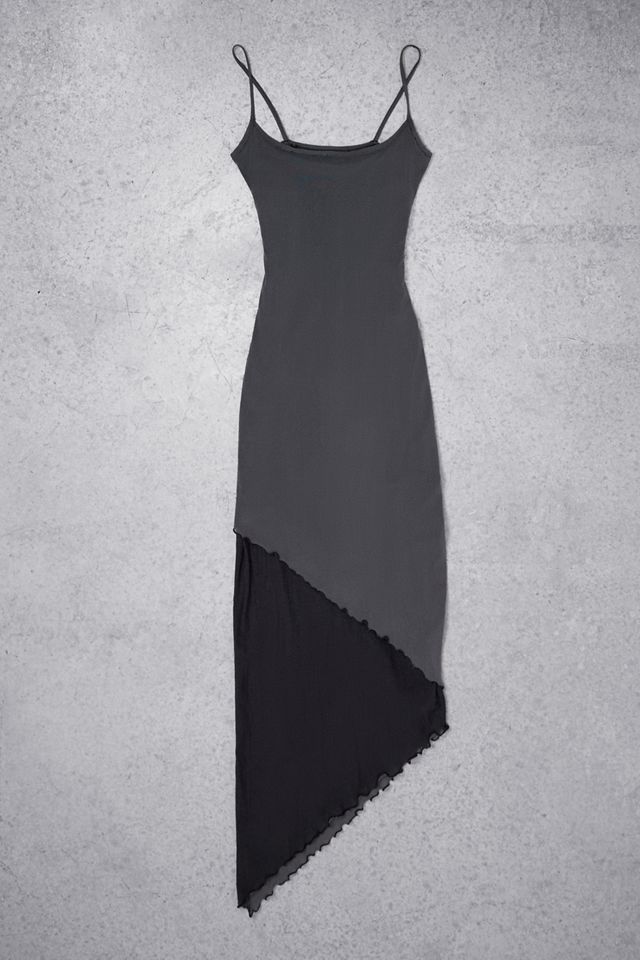 Urban Renewal One-Of-A-Kind Grey Asymmetric Dress #2