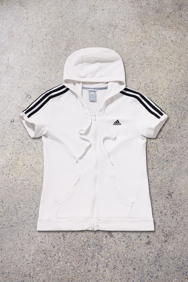 Urban Renewal One-Of-A-Kind adidas Short Sleeve Track Top