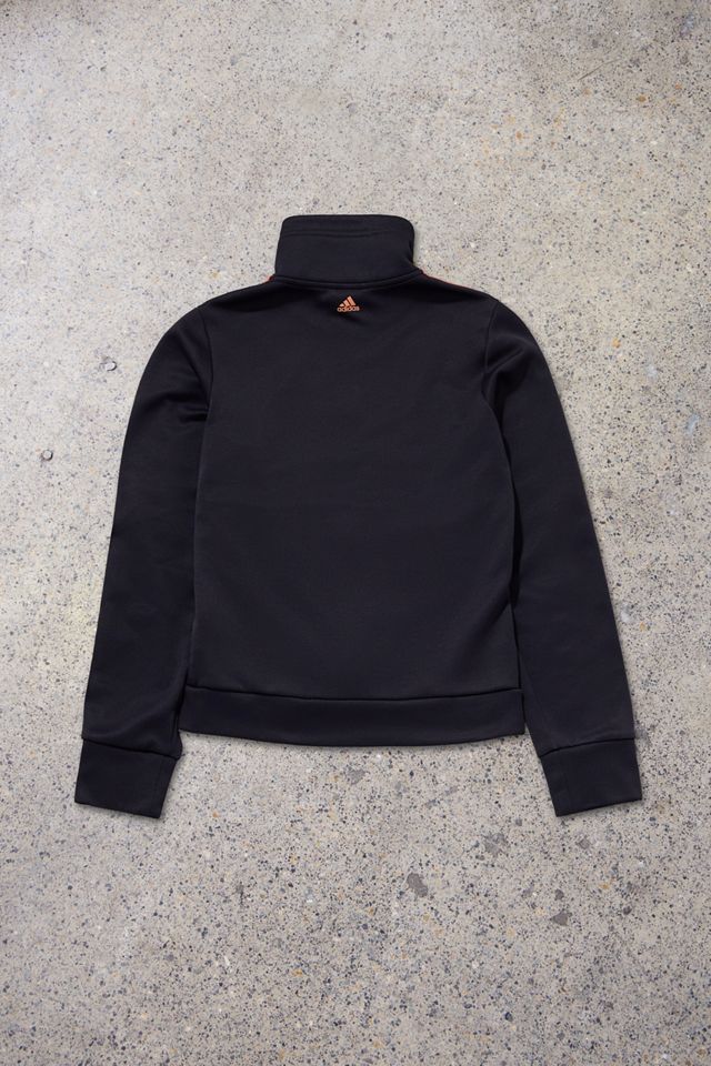 Urban Renewal One-Of-A-Kind adidas Black & Orange Track Top #2