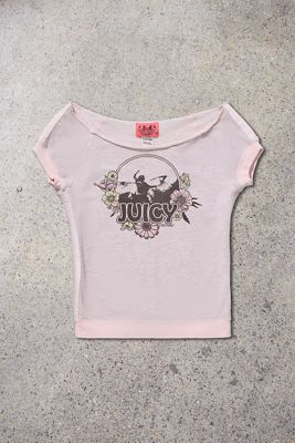 Urban Renewal One-Of-A-Kind Juicy Couture Boatneck Fairy Top