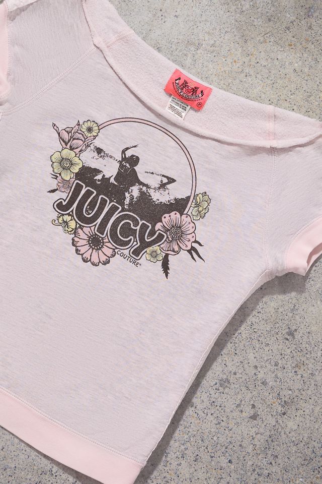 Urban Renewal One-Of-A-Kind Juicy Couture Boatneck Fairy Top #1
