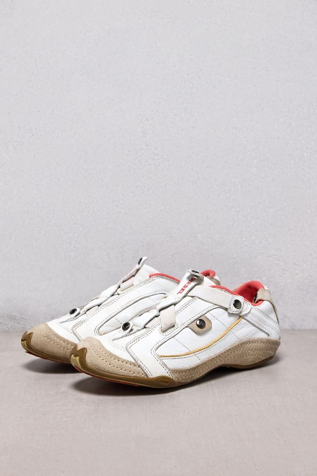 Urban Renewal One-Of-A-Kind Diesel White Leather Trainers #2