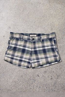 Urban Renewal One-Of-A-Kind Abercrombie & Fitch Check Shorts