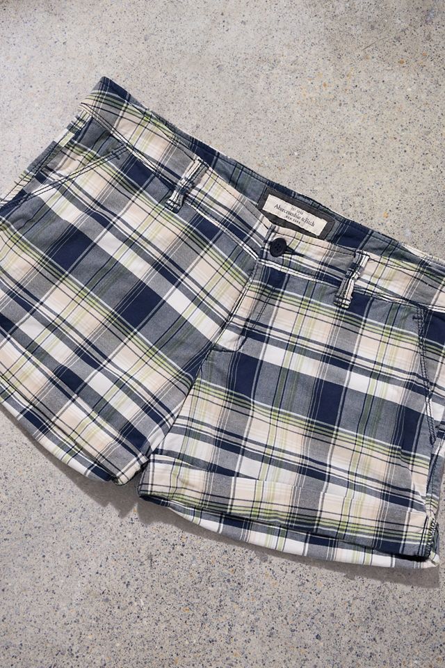 Urban Renewal One-Of-A-Kind Abercrombie & Fitch Check Shorts #1