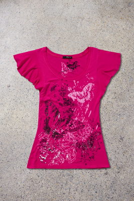 Urban Renewal One-Of-A-Kind Jane Norman Pink Top Urban