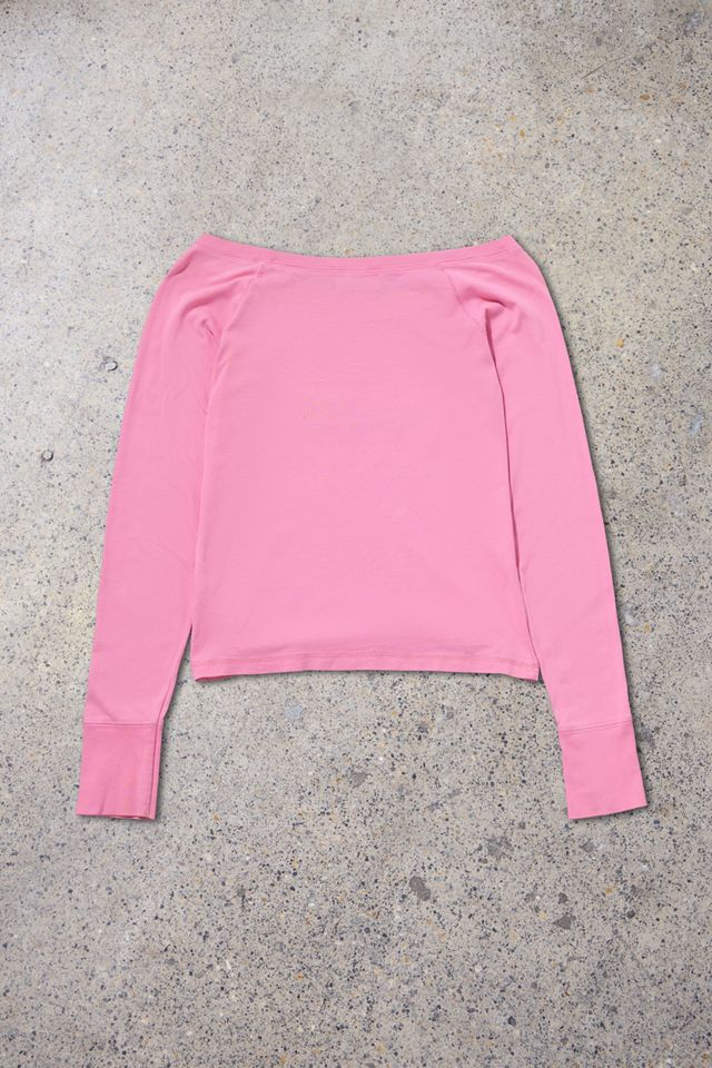 Urban Renewal One-Of-A-Kind Juice Couture Pink Off-Shoulder Top #2