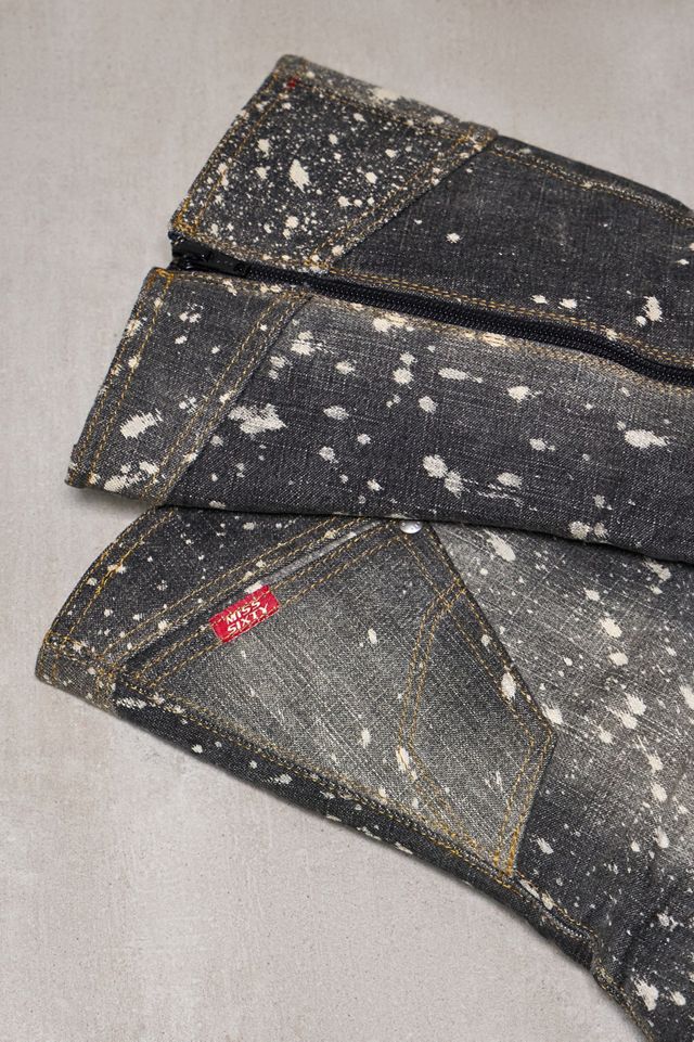 Urban Renewal One-Of-A-Kind Miss Sixty Denim Pointed Toe Boots #1