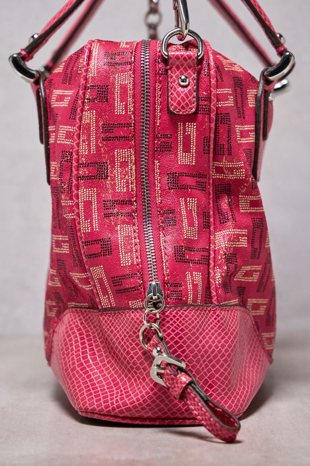Urban Renewal One-Of-A-Kind Guess Pink Monogram Bag #2
