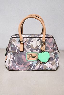 Urban Renewal One-Of-A-Kind Guess Purple Camo Bag 