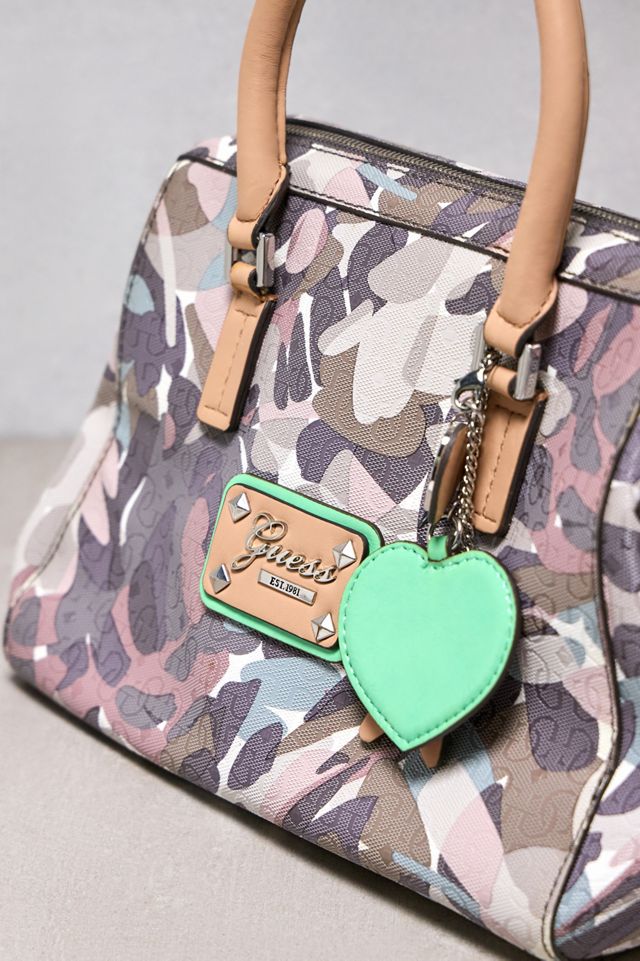 Urban Renewal One-Of-A-Kind Guess Purple Camo Bag  #1