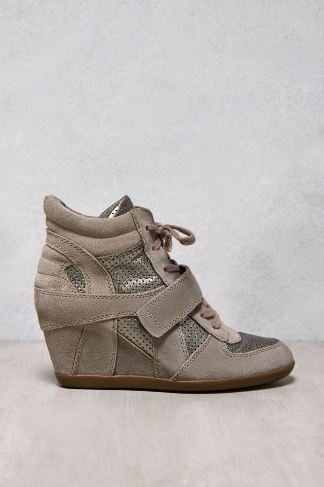 Urban Renewal One-Of-A-Kind Ash Mesh Wedge Trainers