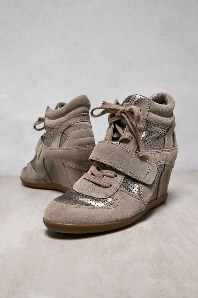 Urban Renewal One-Of-A-Kind Ash Mesh Wedge Trainers #1