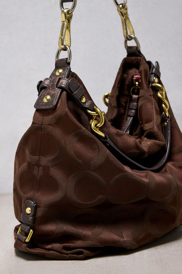 Urban Renewal One-Of-A-Kind Coach Brown Bucket Bag #1
