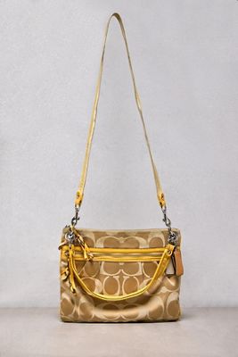 Urban Renewal One-Of-A-Kind Coach Brown Monogram Bag